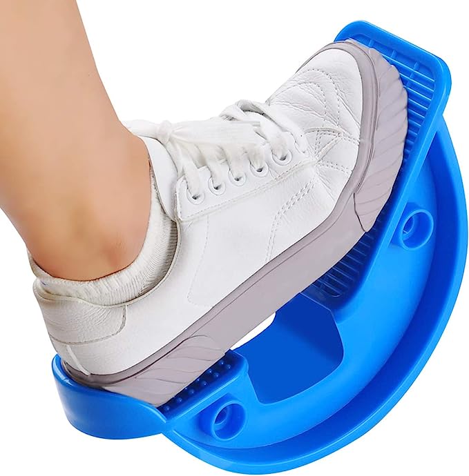 thumbnail image 2 of Achilles Tendonitis Calves Shin Splint Relief Calf Stretcher Foot Rocker Foot Ankle Stretcher 2 of 14